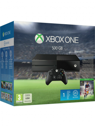 Konzole Xbox One 500GB + FIFA 16 (XBOX)