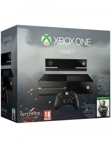 Konzole Xbox One 500GB + Kinect + Zaklínač 3 (XBOX)