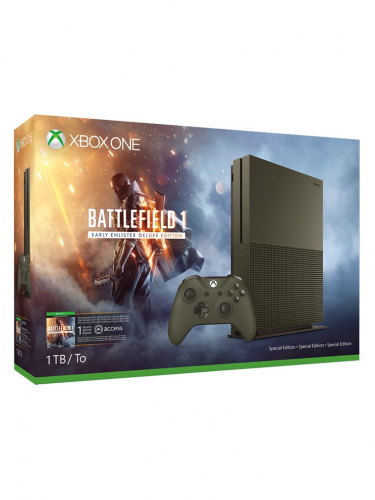 Konzole Xbox One S 1TB + Battlefield 1 (XBOX)