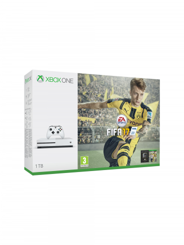 Konzole Xbox One S 1TB + FIFA 17 (XBOX)