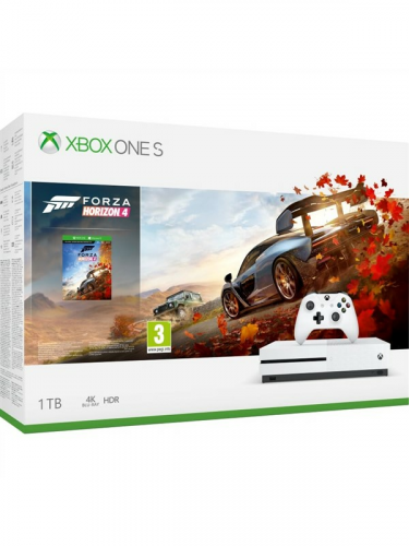 Konzole Xbox One S 1TB + Forza Horizon 4 + Forza Motorsport 7 (XBOX)