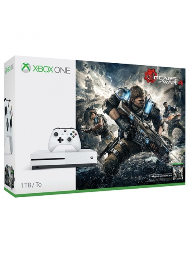 Konzole Xbox One S 1TB + Gears of War 4 (XBOX)