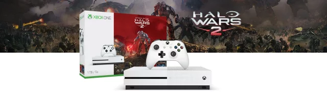 Konzole Xbox One S 1TB +  Halo Wars 2 Ultimate Edition