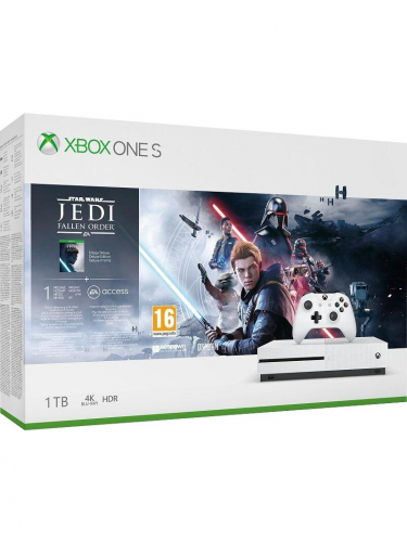 Konzole Xbox One S 1TB + Star Wars Jedi: Fallen Order (XBOX)