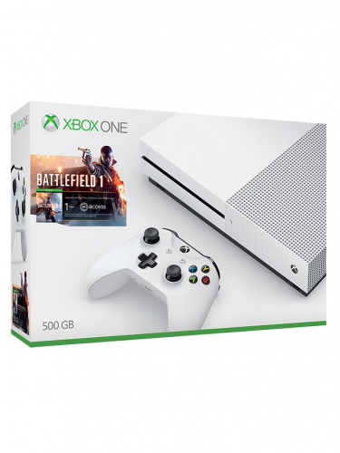 Konzole Xbox One S 500GB + Battlefield 1 (XBOX)