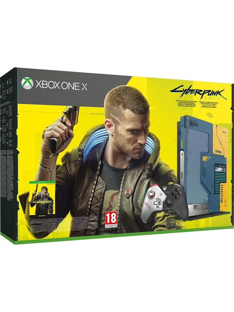 Konzole Xbox One X 1TB Cyberpunk 2077 Limited Edition (XBOX) - Xzone.