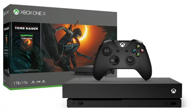 Konzole Xbox One X 1TB + Shadow of the Tomb Raider