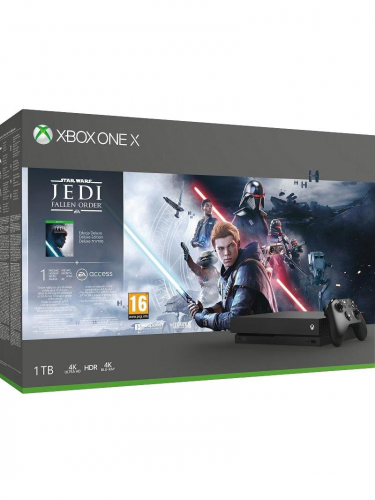 Konzole Xbox One X 1TB + Star Wars Jedi: Fallen Order (XBOX)