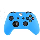 Silikonový obal na Xbox One ovladač (modrý) se dvěma návleky na páčky