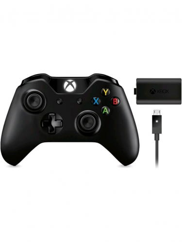 Xbox One ovladač + Play and Charge Kit (XBOX)
