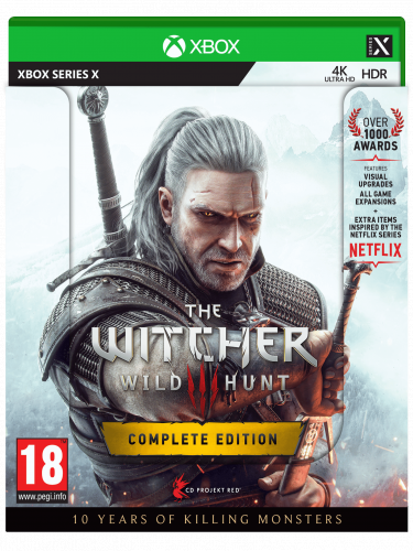 Zaklínač 3: Divoký hon - Kompletní edice + Steelbook k 10. výročí (XSX)