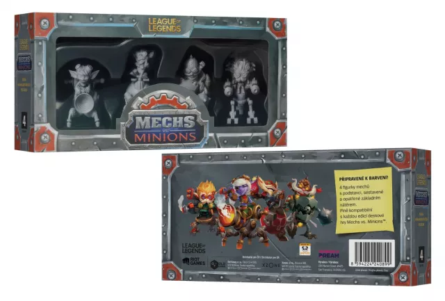 Desková hra Mechs vs. Minions: Figurky hrdinů - League of Legends