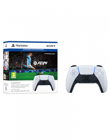 Ovladač DualSense Bílý + EA Sports FC 24 (PS5)