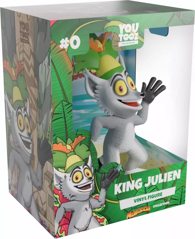 Figurka Madagascar - King Julien (Youtooz Madagascar 0) - Figurky na hraní