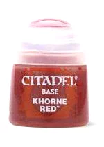 Citadel Base Paint (Khorne red) - základní barva, červená