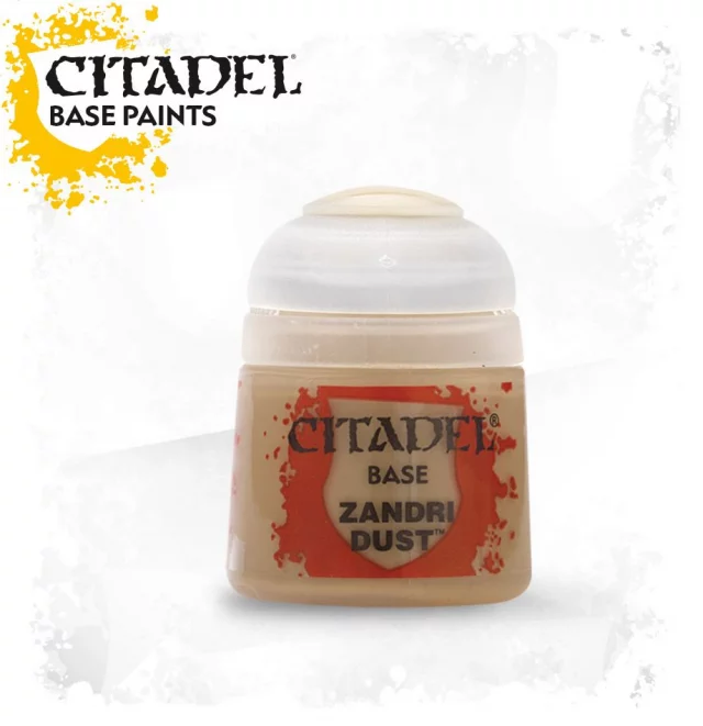 Citadel Base Paint (Zandri Dust) - základní barva, prach