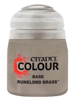Citadel Base Paint (Runelord Brass) - základní barva