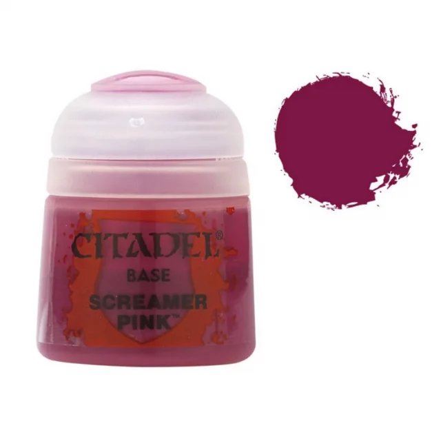 Citadel Base Paint (Screamer Pink) - základní barva