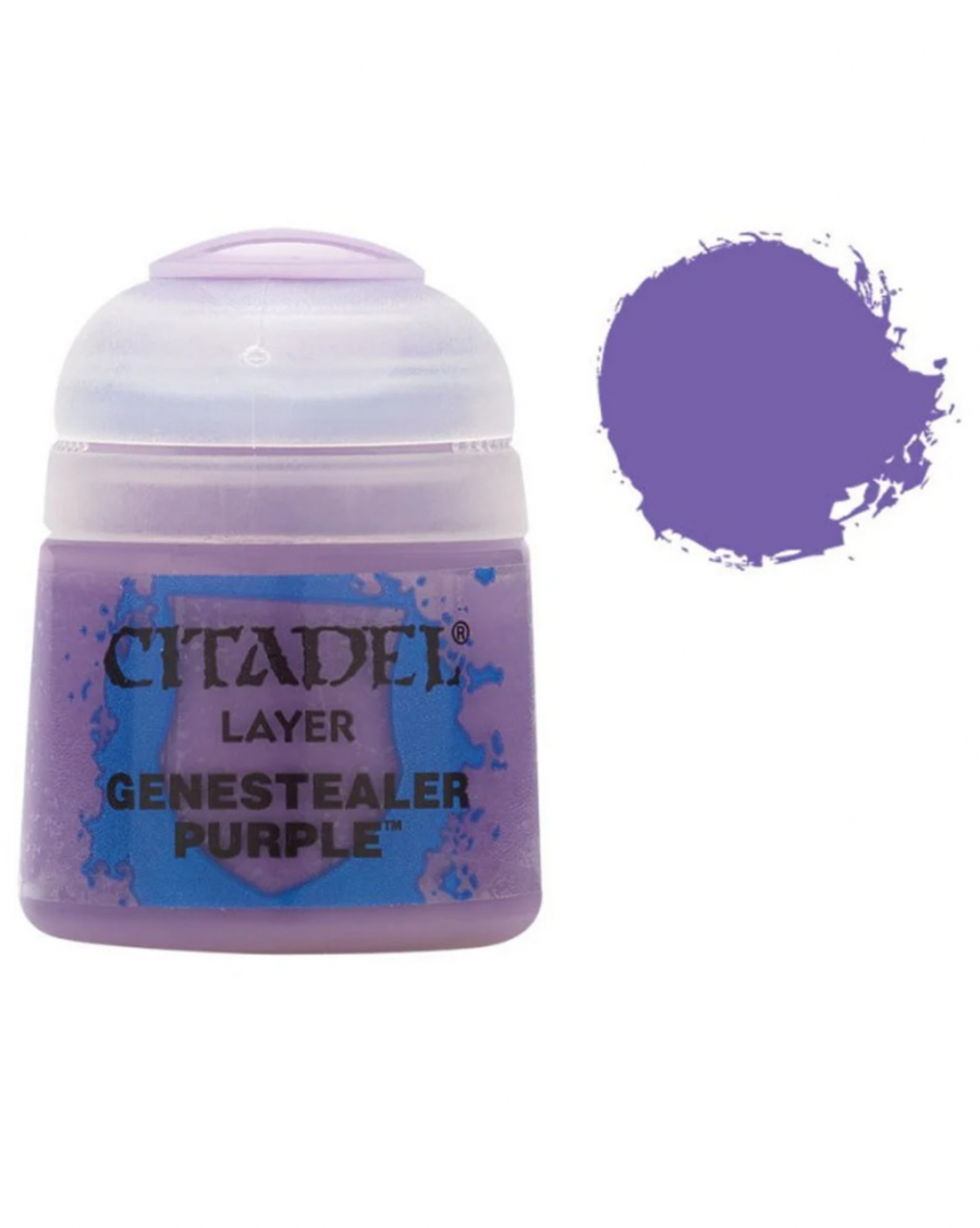 Games-Workshop Citadel Layer Paint (Genestealer Purple) - krycí barva, fialová