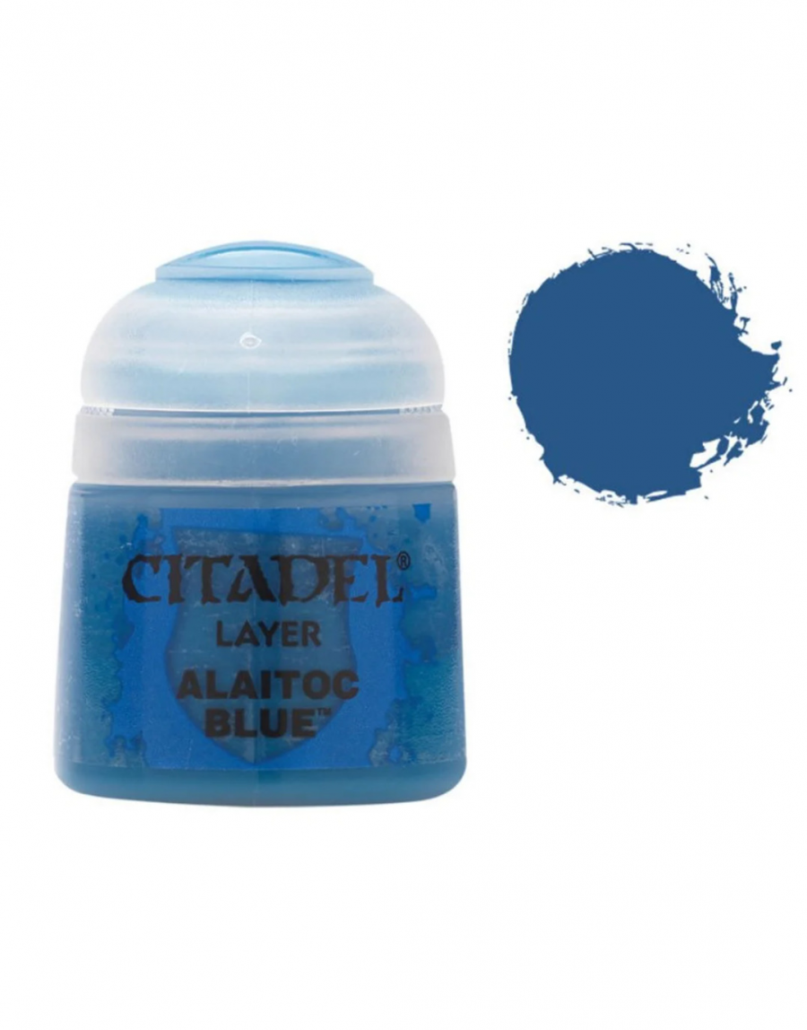Games-Workshop Citadel Layer Paint (Alaitoc Blue) - krycí barva, modrá