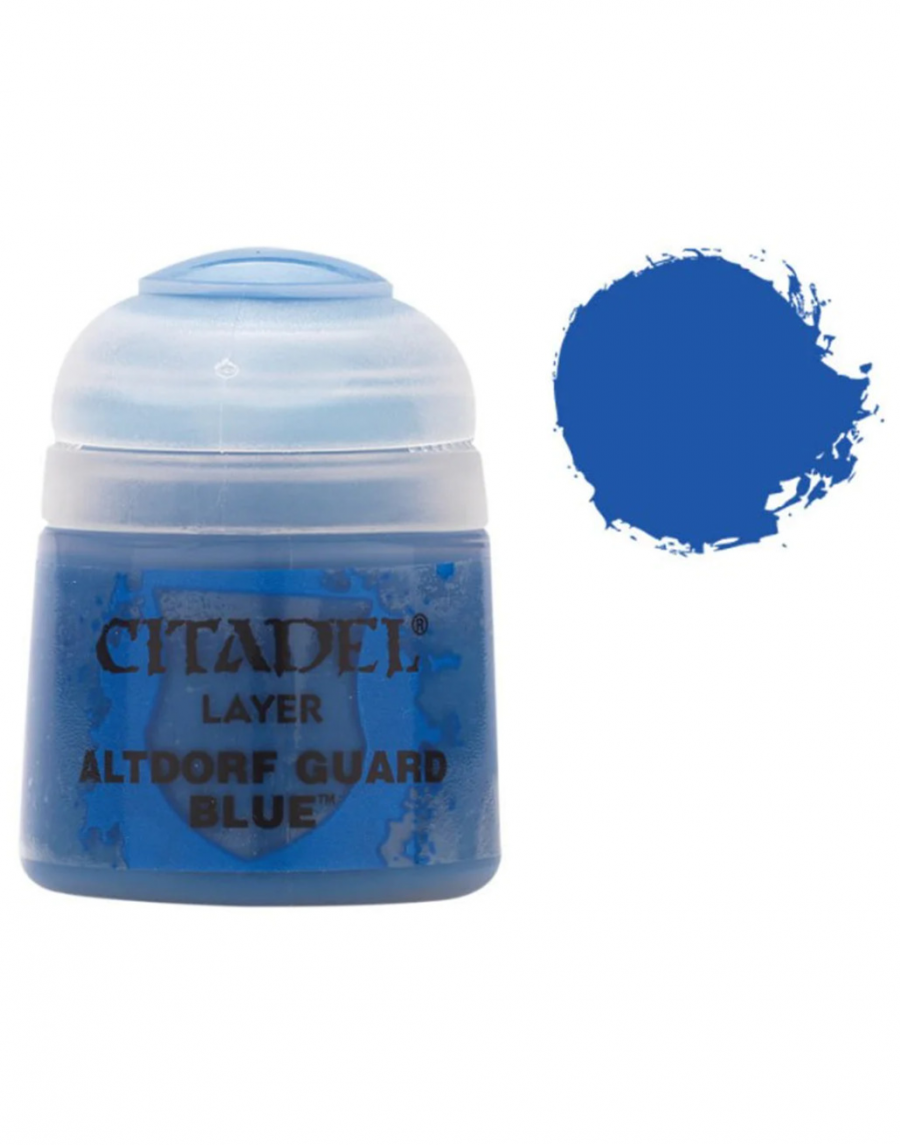 Games-Workshop Citadel Layer Paint (Altdorf Guard Blue) - krycí barva, modrá