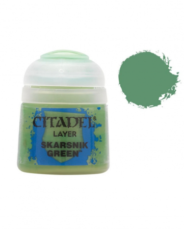 Citadel Layer Paint (Skarsnik Green) - krycí barva, zelená