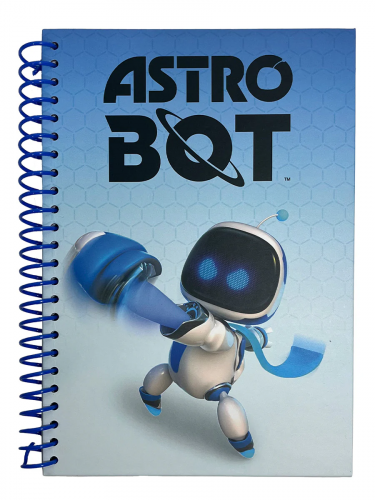 Zápisník Astro Bot - Crew (+ nálepky)