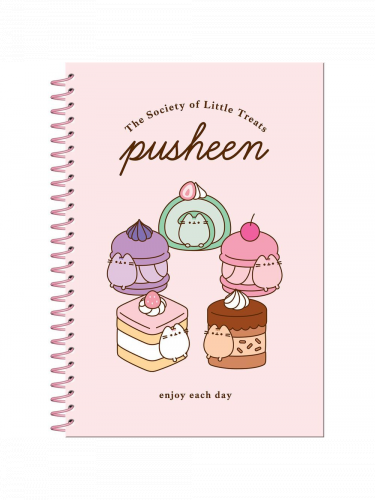 Sešit Pusheen – The Society of Little Treats (+ nálepky)