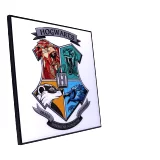 Obraz Harry Potter - Hogwarts Crest Crystal Clear Art Pictures (Nemesis Now)