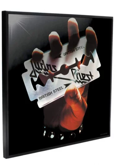 Obraz Judas Priest - British Steel Crystal Clear Art Pictures (Nemesis Now)