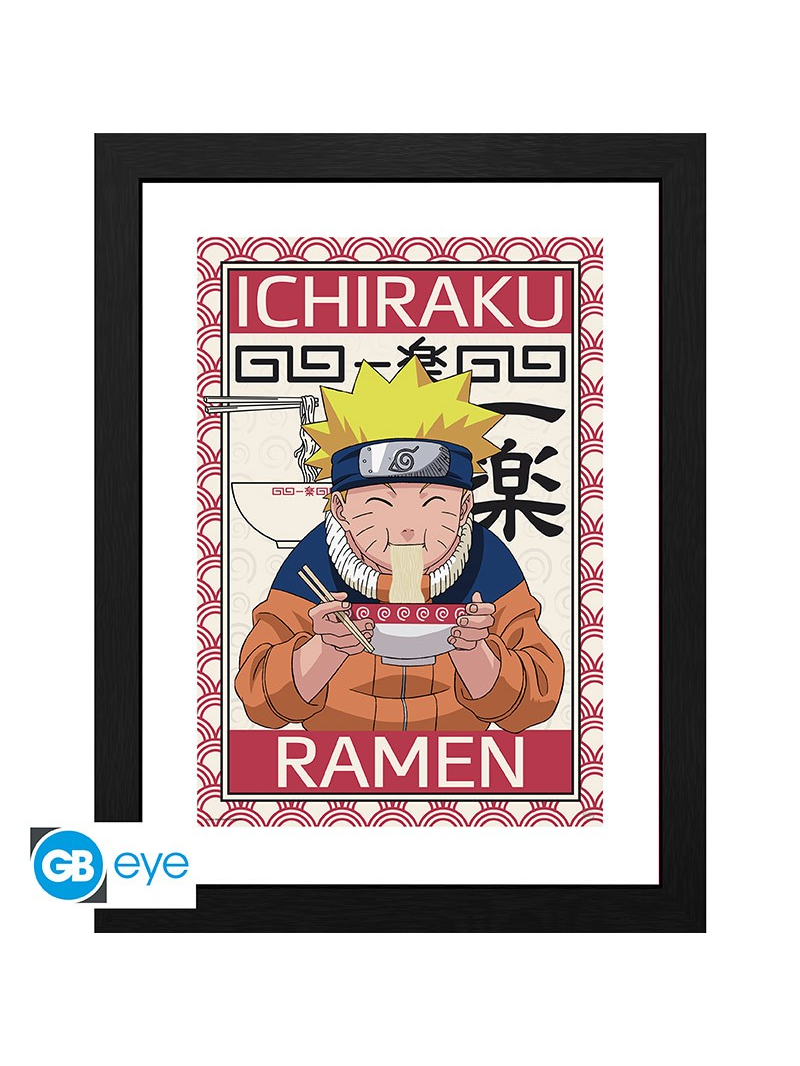 ABYstyle Zarámovaný plakát Naruto Shippuden - Ichiraku Ramen