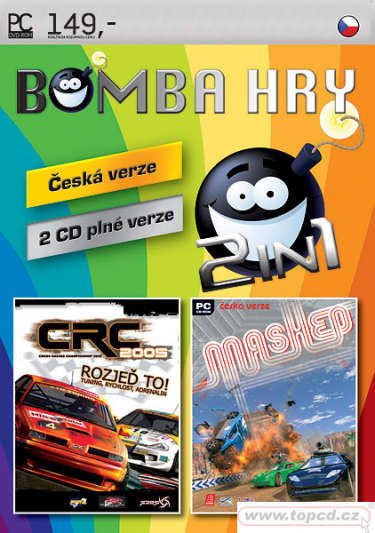 Bomba hry: CRC 2005 + Mashed (PC)