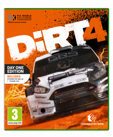 DiRT 4 - Day One Edition (XBOX)